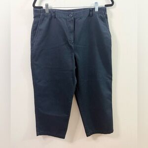 LL Bean Women’s Pants Classic Fit Size 12 Reg L.L. Bean Blue Trousers